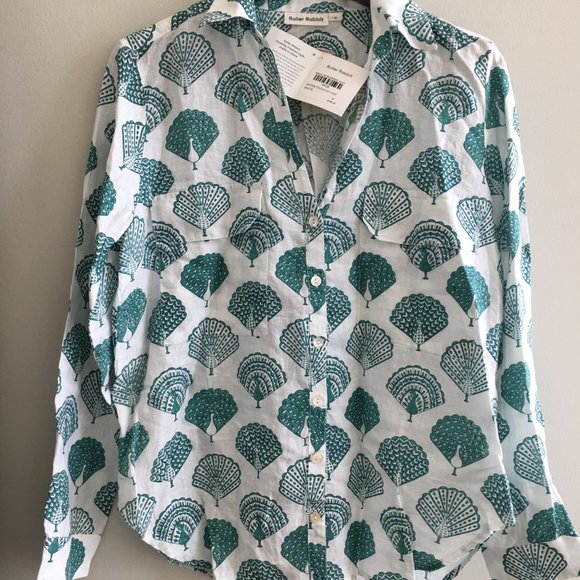 Roberta Roller Rabbit 100% linen pants - Picture 8 of 13